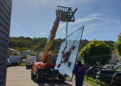 Remplacement de casse d'un vitrage isolant